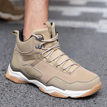 Camel Mens Shoes Men Sneakers Fall New Deodorant Korean Version Trendy High Help 100 Hitch Black Outdoor Casual Shoes