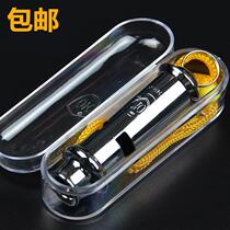 Stainless steel whistle high frequency large Decibel Metal survival whistle outdoor survival whistle siren whistle referee