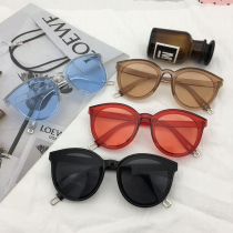 Legend of the blue sea Jeon Ji-hyun with sunglasses female tide Korean version round face glasses 2019 new sunglasses men
