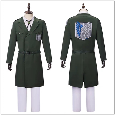 taobao agent Attack on the fourth season of the windbreaker green giant investigation Cosplay service military green coat