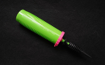 Hand-propelled manual balloon Inflator Wedding house Birthday Items Inflators Inflators Inflators Strip Mesh Red Aluminum Film Blow Balls