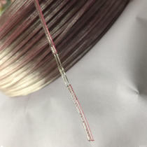 Full copper tinned anti-oxidation transparent flower line waterproof 2 core double and line parallel LED transparent lamp head electronic line