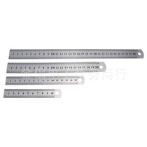 Factory direct high quality steel plate ruler stainless steel ruler 15cm30cm50cm60cm male British double system