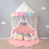 Childrens tent Princess Game House childrens room wall-mounted baby mosquito net bedside decoration bed mantle reading corner gift