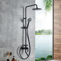 Nine Shepherd JOMOO 36362 Shower Shower Head Suit Black Anti-Scalding Shower Shower With Hard Tube Shower Head Shower