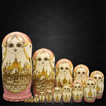 The Russian doll golden castle 15 layer doll 20 layer doll 10 layer doll 5 layer
