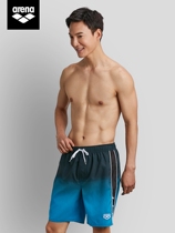 arena arena mens beach pants five-point loose knee-length gradual leisure vacation quick-drying fitness can be in the water