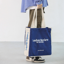 Sails Cloth Bag Men Handbag students 100 hitchhiking casual hand carrying class Tutorial Bag Single Shoulder Bag Large Capacity Tote Bag