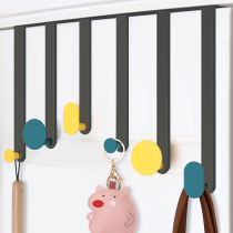 Door back hook hanger Nordic creative incognito-free punch-free shelf Nail-free door back-type coat hanging artifact