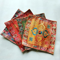 Knot price Tibetan cloth Dharma pad mouse pad Vajra cross pestle pad Full color