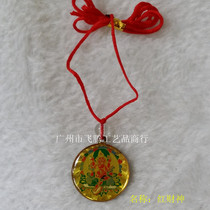 Guangzhou Feiten Handicraft Shang Line Tibetan Teaching Supplies Hang Pendant and Pendant Close to the Auspicious Pendant Red Chaetheon
