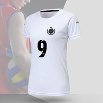 Quick-dry volleyball uniforms mens and womens tops air volleyball competition training uniforms volleyball sportswear custom group purchase