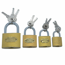 Daliya United imitation copper lock padlock padlock pin golden drawer door
