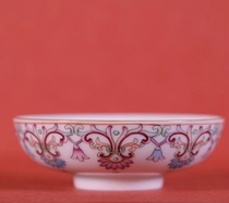 Jue kiln enamel Lotus Blue and White Lotus Puer Cup Single Cup (Hua Yixuan)