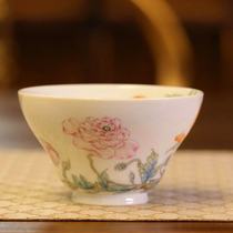 Yilin Tang Yilin Tang Zhi Chai Kiln Red Furnace Pastel Familia Cone Cup (Hua Yixuan)