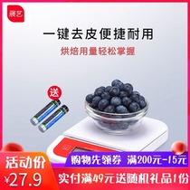 Exhibition art electronic scale kitchen mini weighing device called small baking food scale tool set household electronic scale