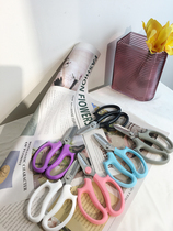 Household floral scissors flower scissors flower scissors rose flower trimmer cacao love flower arrangement scissors