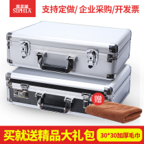 Portable Aluminum Alloy Cryptography kit Insurance Case File Boxer Hardware Equipment Instruments Box Multifunction Large Number