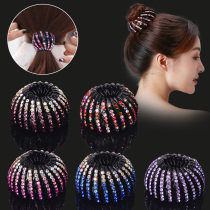 Han Crystal Diamond banana clip big and small vertical Chuck hairclip headwear ponytail hairclip twist clip vertical clip hair accessories