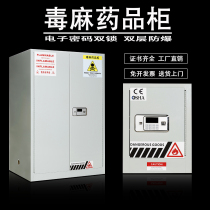 Fireproof anti-explosion drugs cabinet laboratory easy cooking cabinet chemicals storage cabinets Safety cabinets Toxic Hemp Double Lock Medicine Cabinet