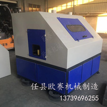 Automatic square tube polishing machine Square tube polishing wire drawing machine square steel angle iron rust removal and grinding machine Square tube rust removal machine