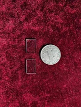 Optical ultra - white glass window protects window diameter 30 m thick 1 mm ultra - thin electronic float glass