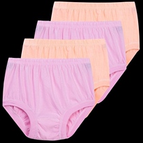 Underpants women cotton middle-aged and elderly mother high waist old man loose size old lady triangle shorts head cotton antibacterial