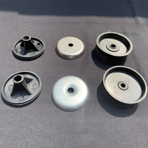 Manual grease gun parts leather bowl piston seal double-layer oil seal combination kit three pieces rubber ring X type