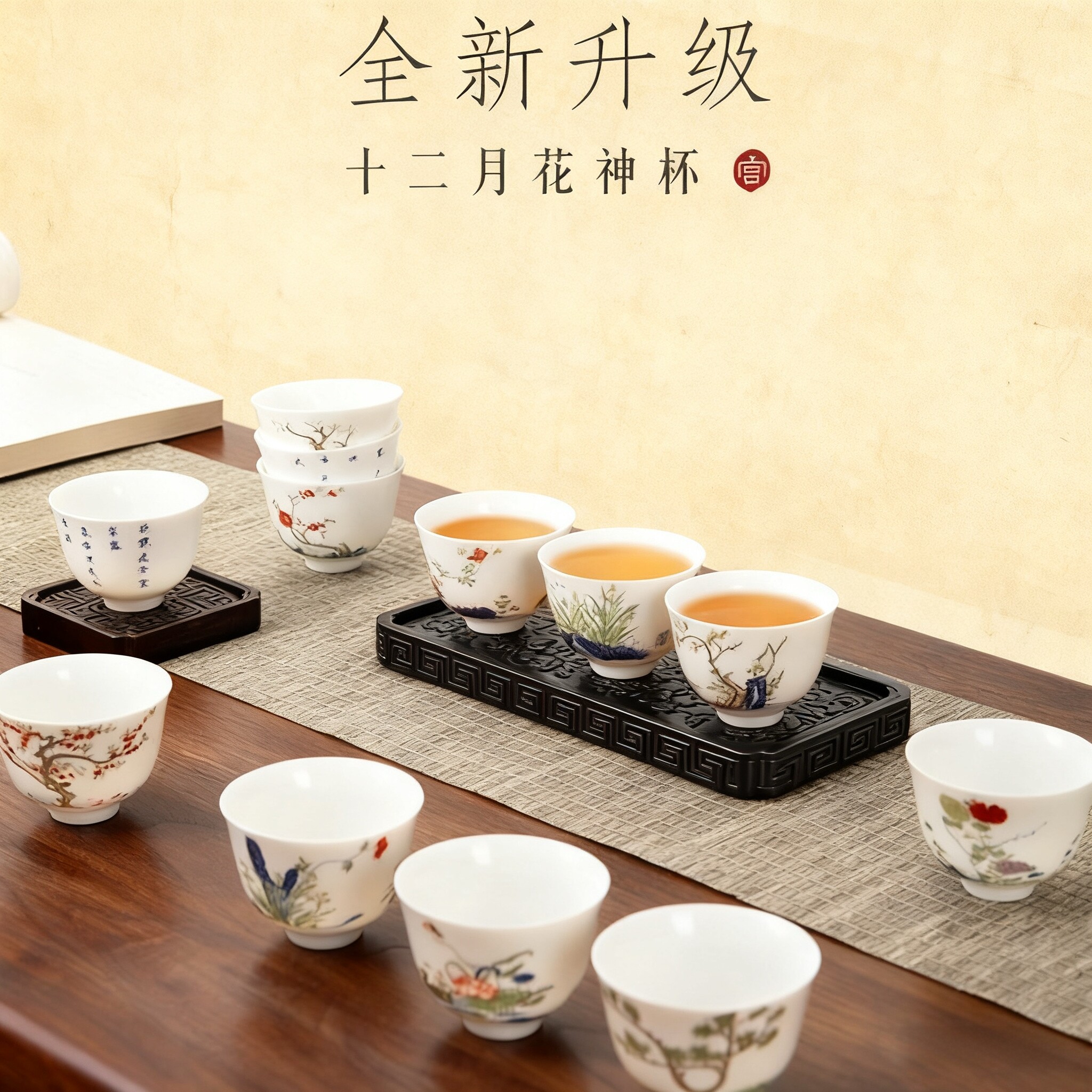 十二月花神杯-十二月花神杯促销价格、十二月花神杯品牌- 淘宝