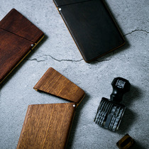 Natural and home wooden business card holder creative flip card case men business card holder womens business card card