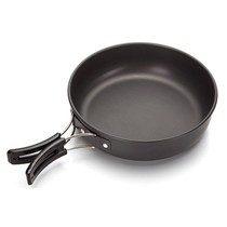 Outdoor barbecue camping picnic cookware portable folding frying pan frying pan non-stick pan cookery Pan Pan Pan