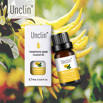 unclin bergamot skin care aromatherapy single essential oil 10ml to relieve anxiety purify and relax the body new product