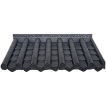 Canopy eaves antique one tile tile plastic tile door head interior decoration tile resin tile wall tile building roof ridge