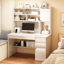 Desk Bookshelf Integrated Desktop Computer Desk Home Bedroom Student Study Desk Brief About Desk Bench Table Table