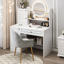 Dressing table dressing table storage cabinet one small apartment bedroom Net red European style simple 2021 new makeup table