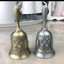 Metal Copper Bells Hand-cranked Bells Retro Children Baby Toys Bedside Classes Copper Bells