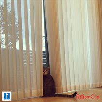 Japan Tichuan TACHIKAWA imported Japanese vertical vertical venetian blinds shading type aluminum alloy sunshine fabric