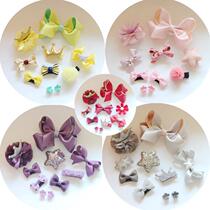 Meimei Da hairpin matching set Pet dog Teddy Marzis Bomei Birthday gift dress-up combination