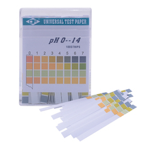Accuracy four-color PH test paper 1-14 test fish tank PH PH water quality inspection test