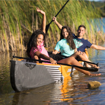 AquaMarina Tomahawk Air-K 440 High-end Double Canoe Kayak Inflatable Boat Kayak