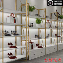 Shoe store shoe rack display rack floor-standing childrens shoes display container shop decoration design mall multi-layer shoe shelf