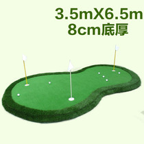 Golf putter trainer mini simulation green 8cm bottom thickness 3 5*6 meters Indoor office Baichuan new product