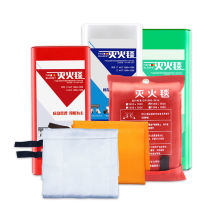 New fire extinguishing blanket household Fire Protection National Standard family kitchen silicone box fire blanket commercial