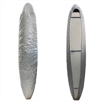 FUNKTION Thickened round head short Board Cover Board Cover Silver Suitable for 80-100 surfboards