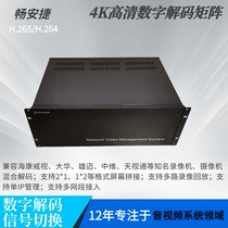 Changanjie 16-way 25-split screen 4K HD network digital decoder Surveillance video matrix Hikvision