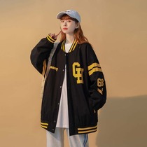 Number Jacket Womens Spring and Autumn Tide ins American High Street Joker Baseball Clothing Casual Loose Student Jacket