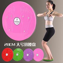 Household waist twisting machine slimming slimming waist artifact reducing belly exercise fitness equipment magnet large massage twisting waist plate