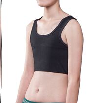 Underwear chest artifact plastic chest girdle chest les summer super flat cos breathable womens big chest show small bandage corset handsome t