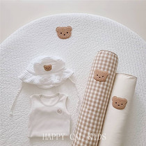 South Korea Ins Wind Cubs Baby Cylindrical Bed Circumference Baby Crashworthy Side Sleep Leaning Pillow Clips Leg Appeasement Pillows
