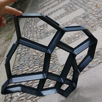 Grass garden courtyard step special-shaped cement stone mold paving mold special-shaped cobblestone colored floor tiles